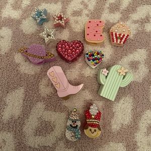 Assorted Straw Charms